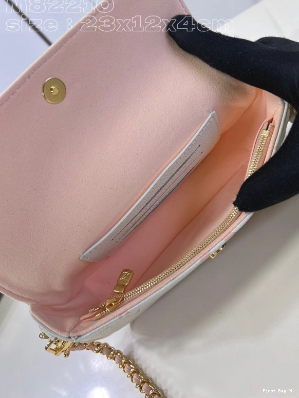 Firstbag Chain Ivy-23.5*12*4.3cm VUITTON Wallet LOUIS on 0710